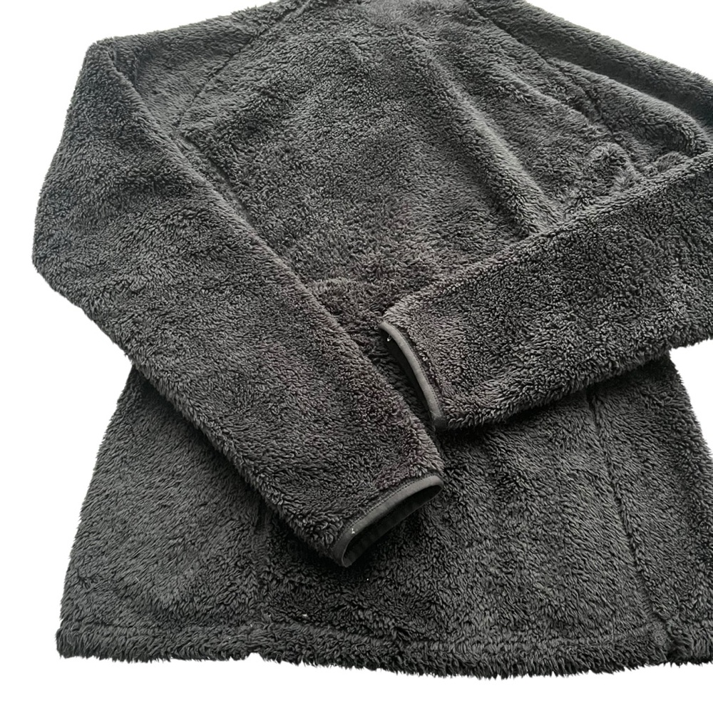 Nike ACG Women’s M Black High Pile Fleece Sherpa Full Zip Hooded Jacket ACGW1194 - Picture 14 of 16